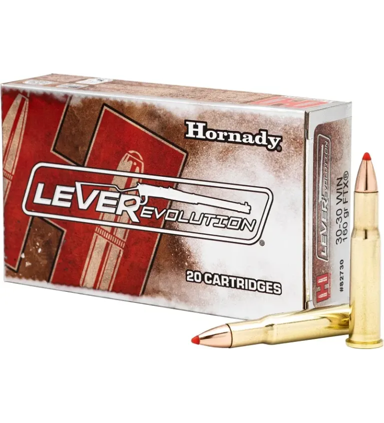 Balles Hornady Lever Evolution 30-30 Win 160 gr 