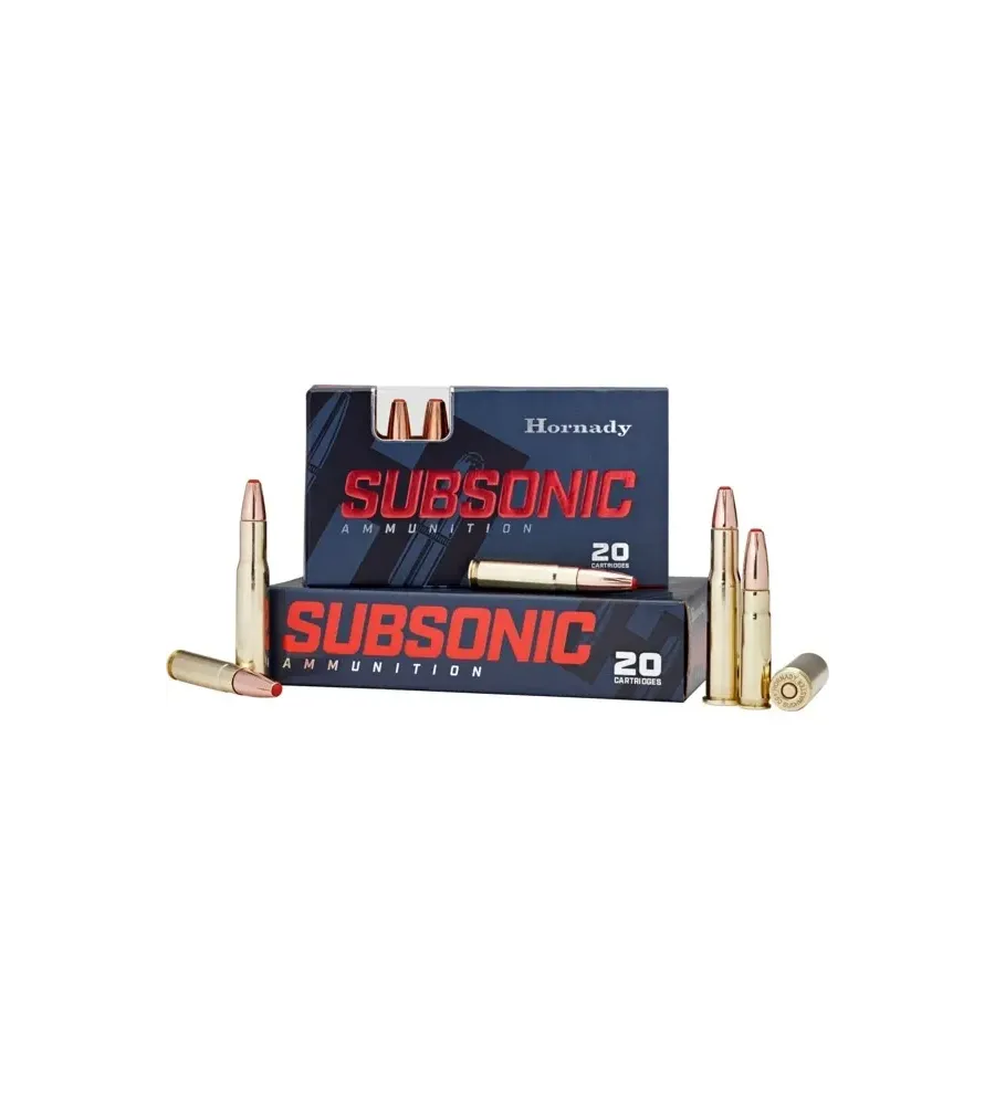Balles Hornady Subsonic 30-30 Win 175 gr 