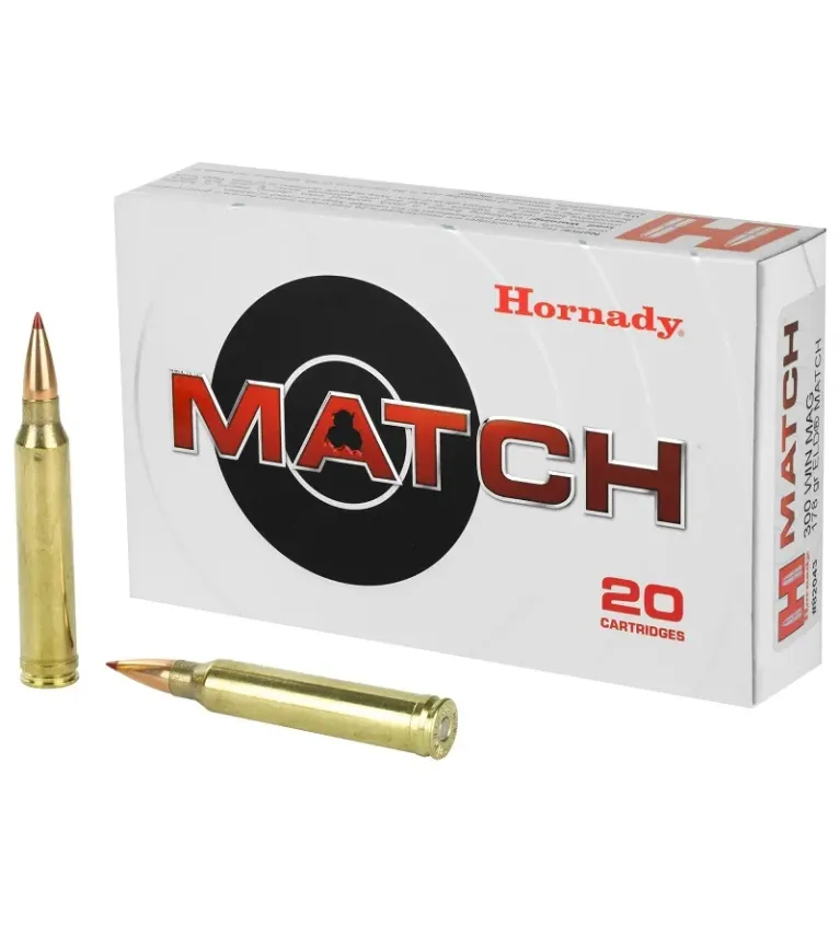 Balles Hornady Match 300 WM 178 gr 