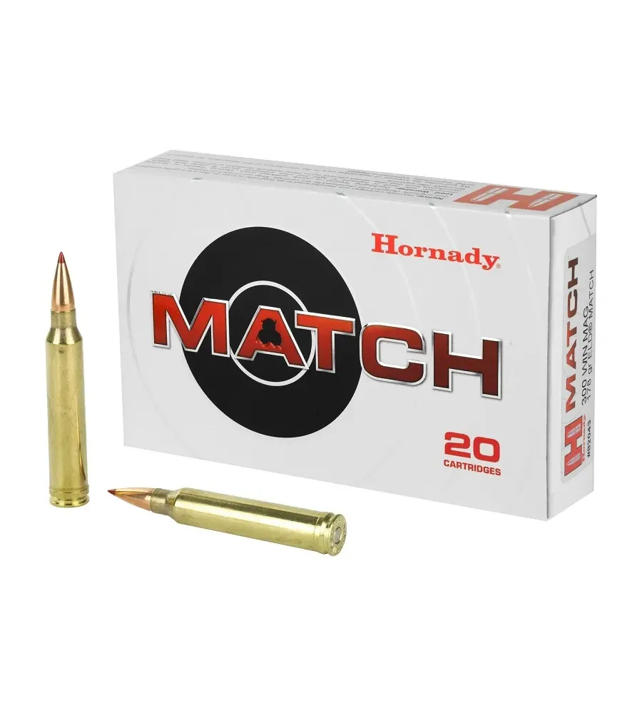 Balles Hornady Match 300 WM 178 gr 