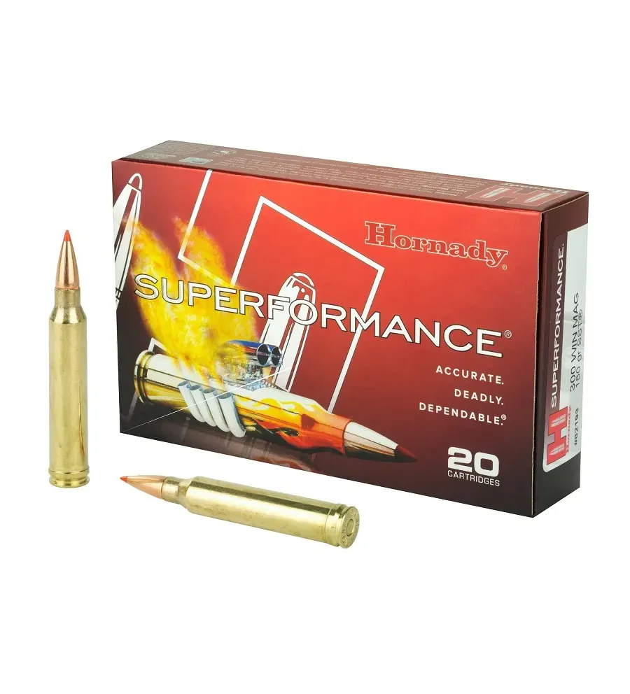 Balles Hornady Superformance 300 WM 180 gr 