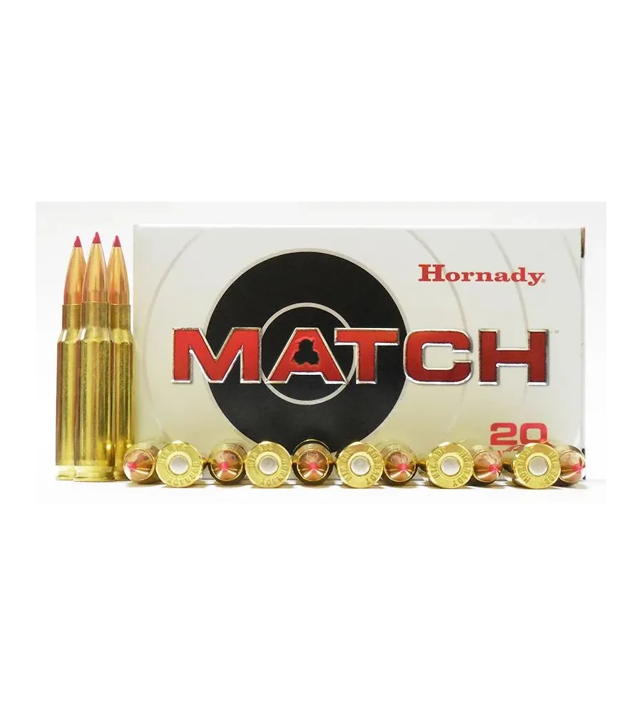 Balles Hornady Match ELD 308 Win 168 gr 