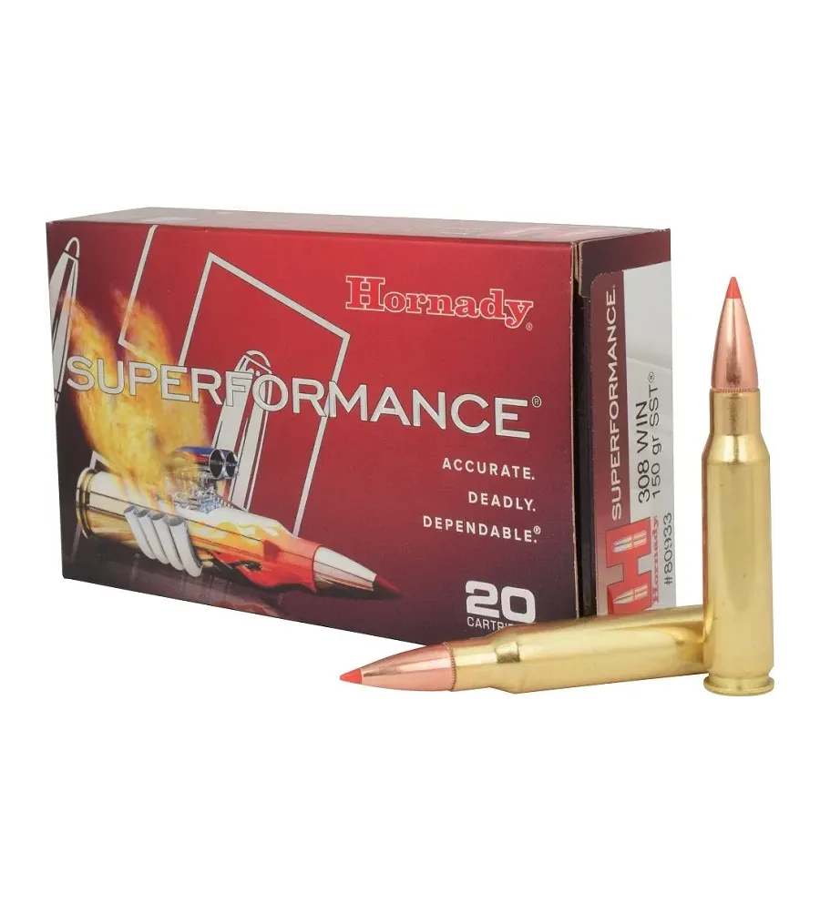 Balles Hornady Superformance SST 308 Win 150 gr 