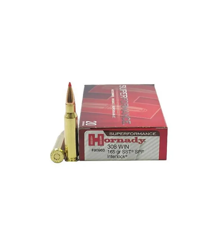 Balles Hornady Superformance SST 308 Win 165 gr 