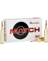Balles Hornady Match BTHP 308 Win 168 gr 