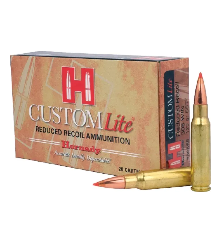 Balles Hornady Custom Lite 308 Win 125 gr 