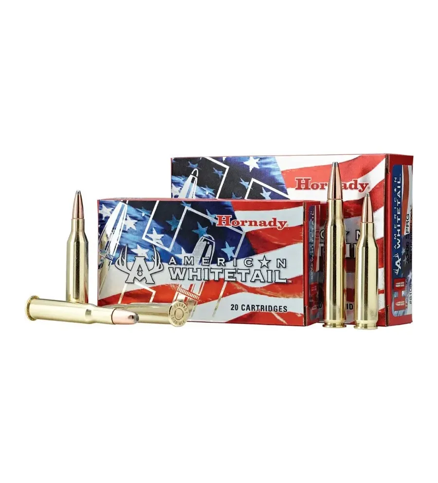 Balles Hornady American Whitetail 308 Win 165 gr 