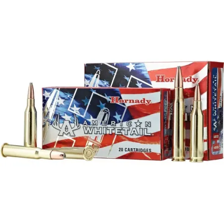 Balles Hornady American Whitetail 308 Win 165 gr 