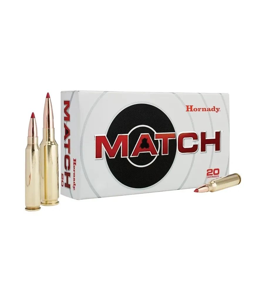 Balles Hornady Match 338 Lapua Mag 285 gr 