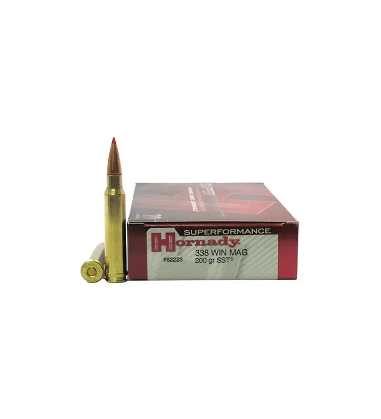 Balles Hornady Superformance SST 338 Win Mag 200 gr 
