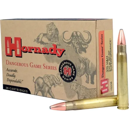 Balles Hornady Dangerous Game Series 375 HH 270 gr 