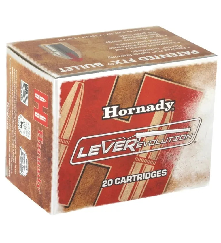 Balles Hornady Lever Evolution 44 Mag 225 gr 