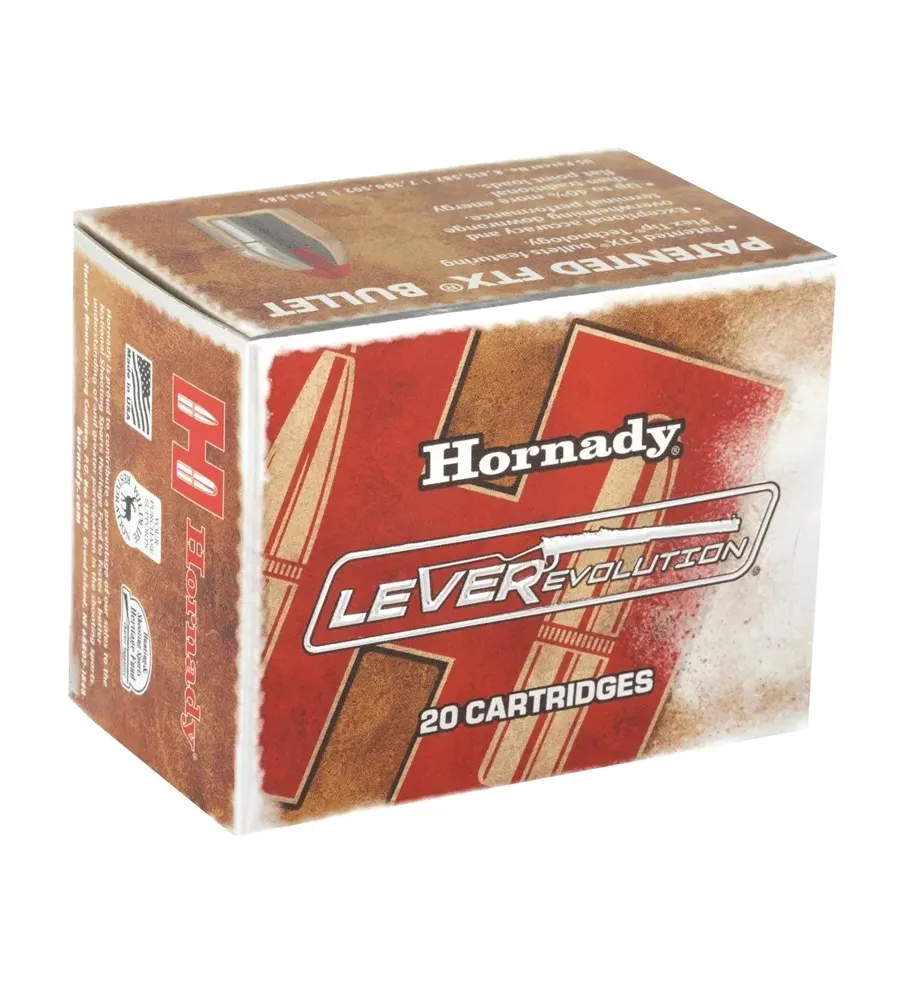 Balles Hornady Lever Evolution 44 Mag 225 gr 