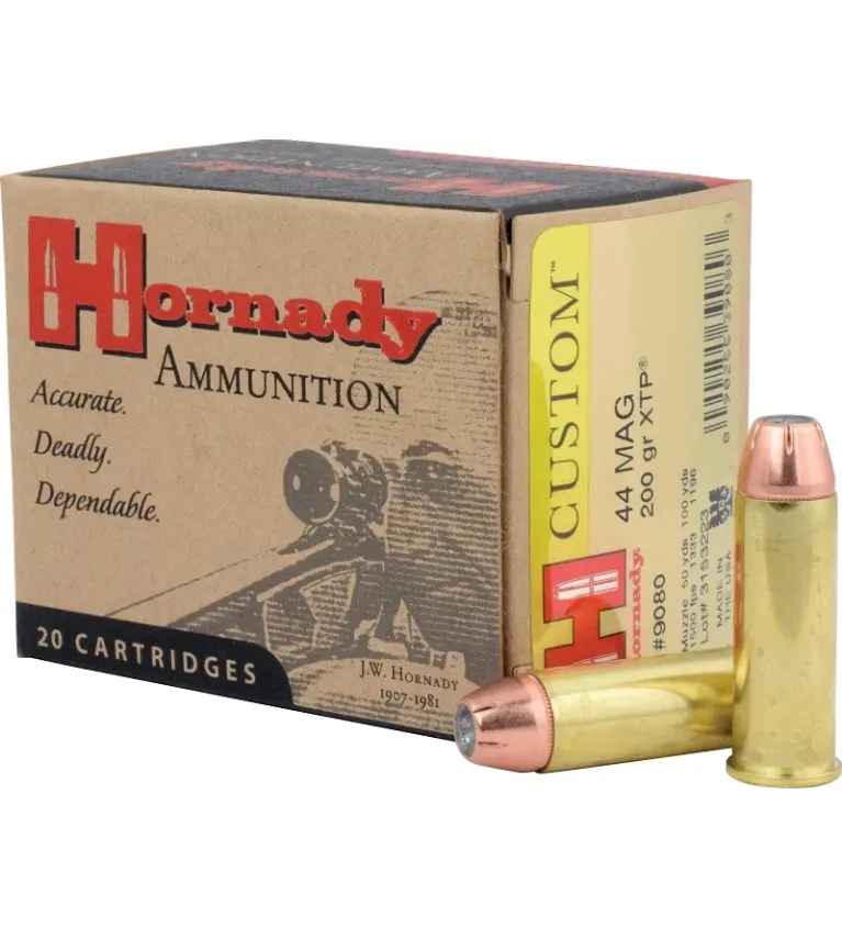 Balles Hornady Custom XTP 44 Mag 200 gr 
