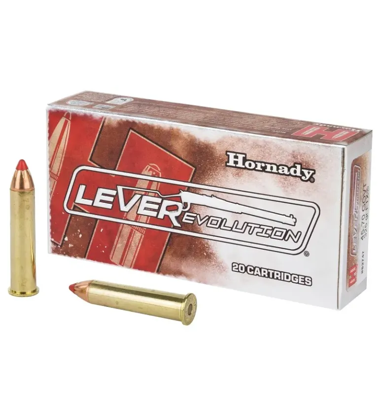 Balles Hornady Lever Evolution 45-70 Govt 325 gr 