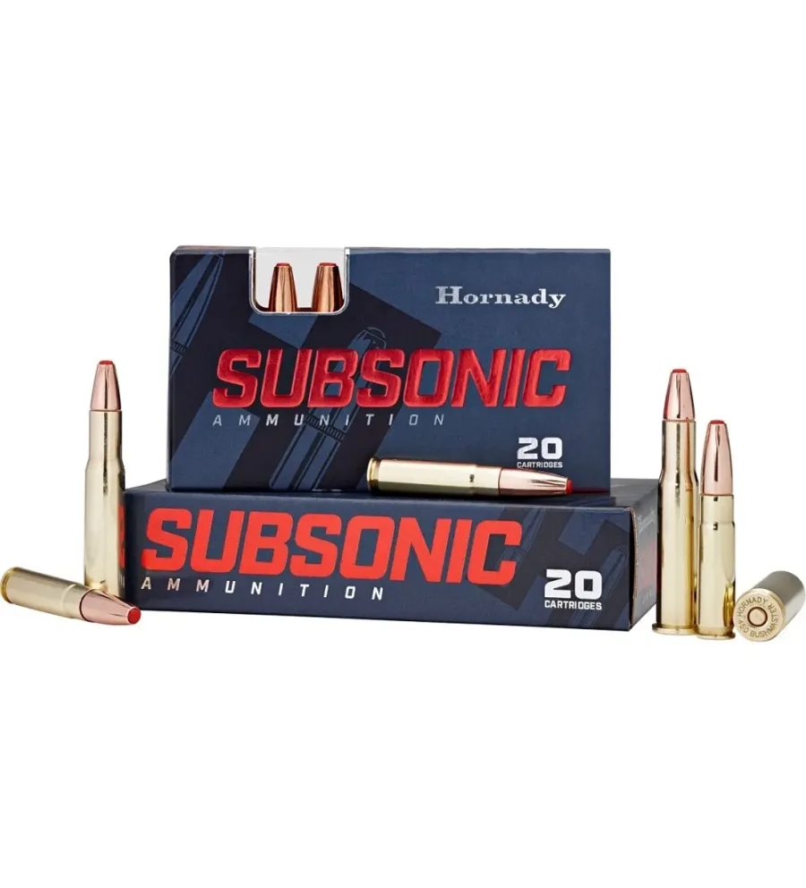 Balles Hornady Subsonic 45-70 Gvt 410 gr 