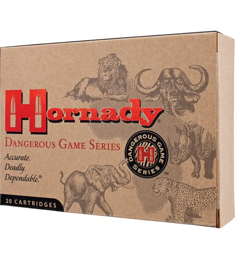 Balles Hornady Dangerous Game Series 500 Nitro 570 gr 