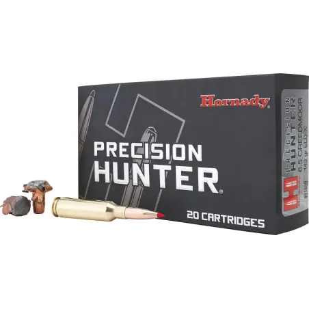 Balles Hornady Precision Hunter 6,5 Cdm 143 gr 