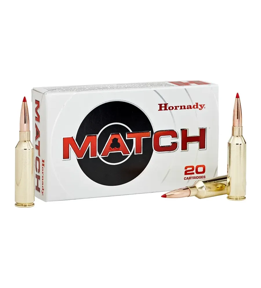 Balles Hornady Match 6,5 Cdm 140 gr 