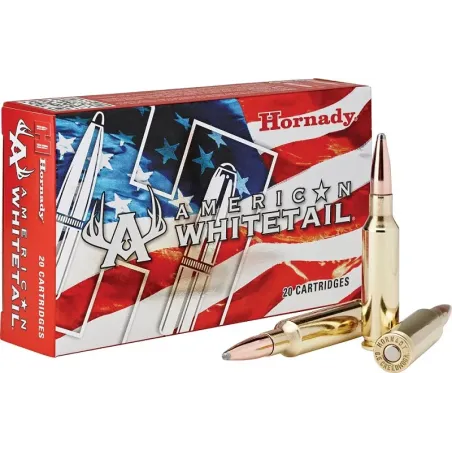 Balles Hornady American Whitetail 6,5 Cdm 129 gr 