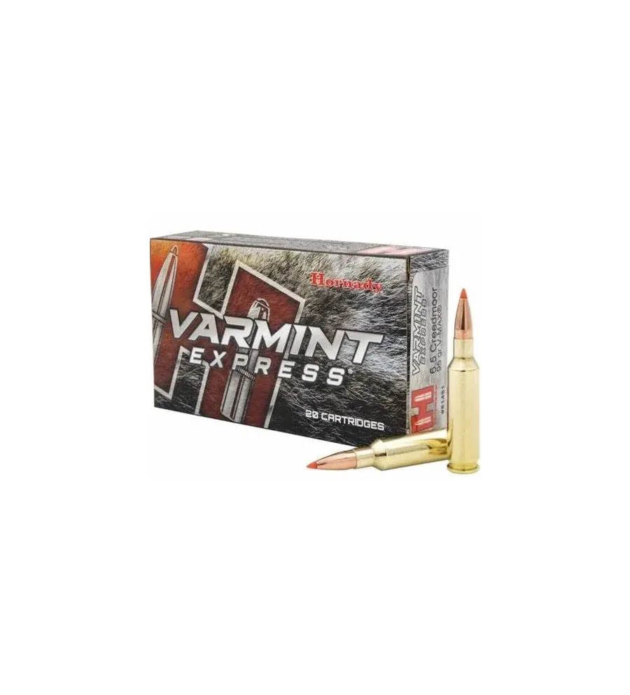 Balles Hornady Varmint Express 6,5 Cdm 95 gr 