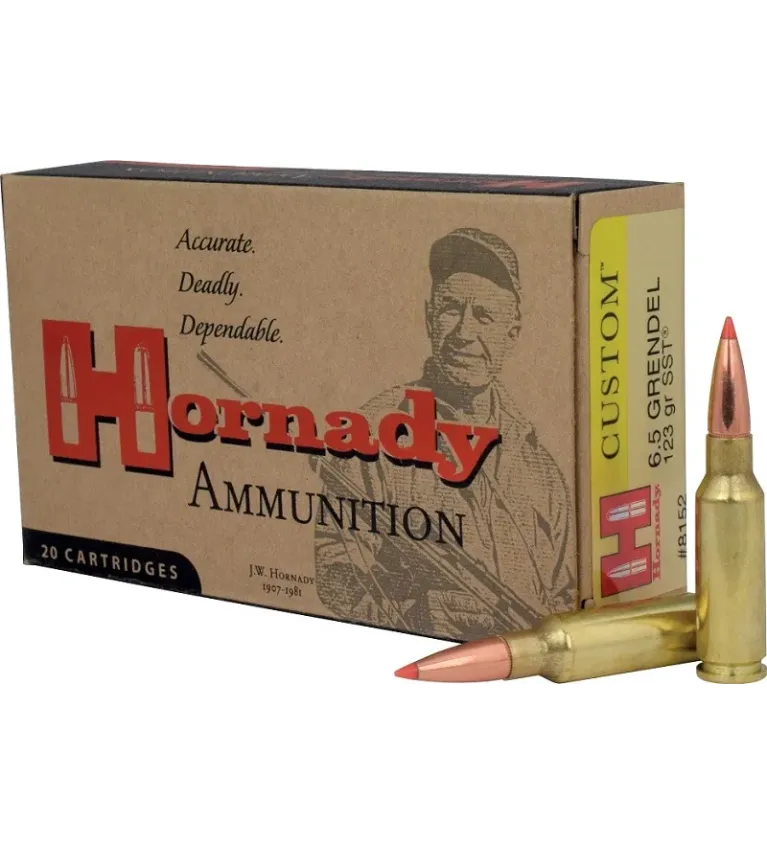 Balles Hornady Custom SST 6,5 mm Grendel 123 gr 