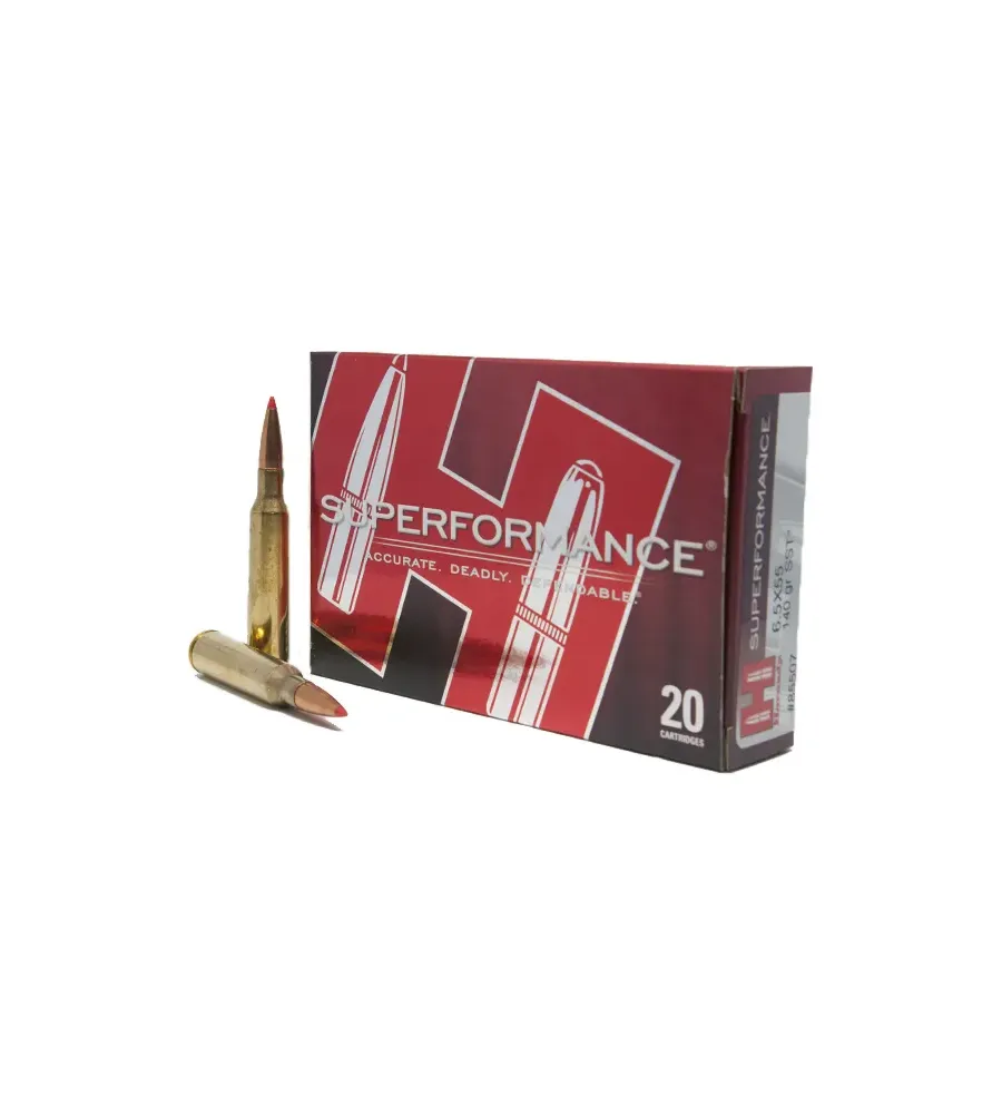 Balles Hornady Superformance SST 6,5x55 140 gr 