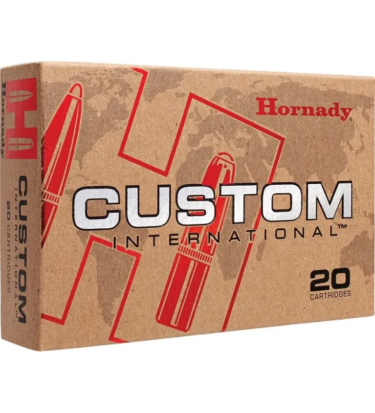 Balles Hornady Custom International 6,5x55 140 gr 