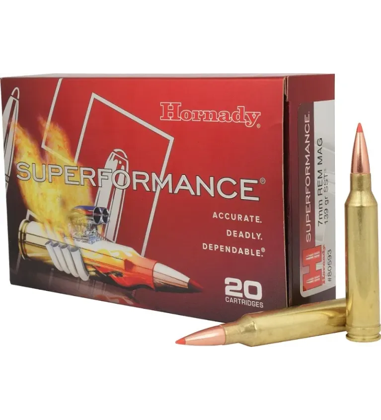 Balles Hornady Superformance SST 7 RM 139 gr 