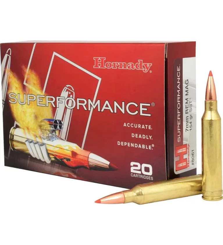 Balles Hornady Superformance SST 7 RM 154 gr 