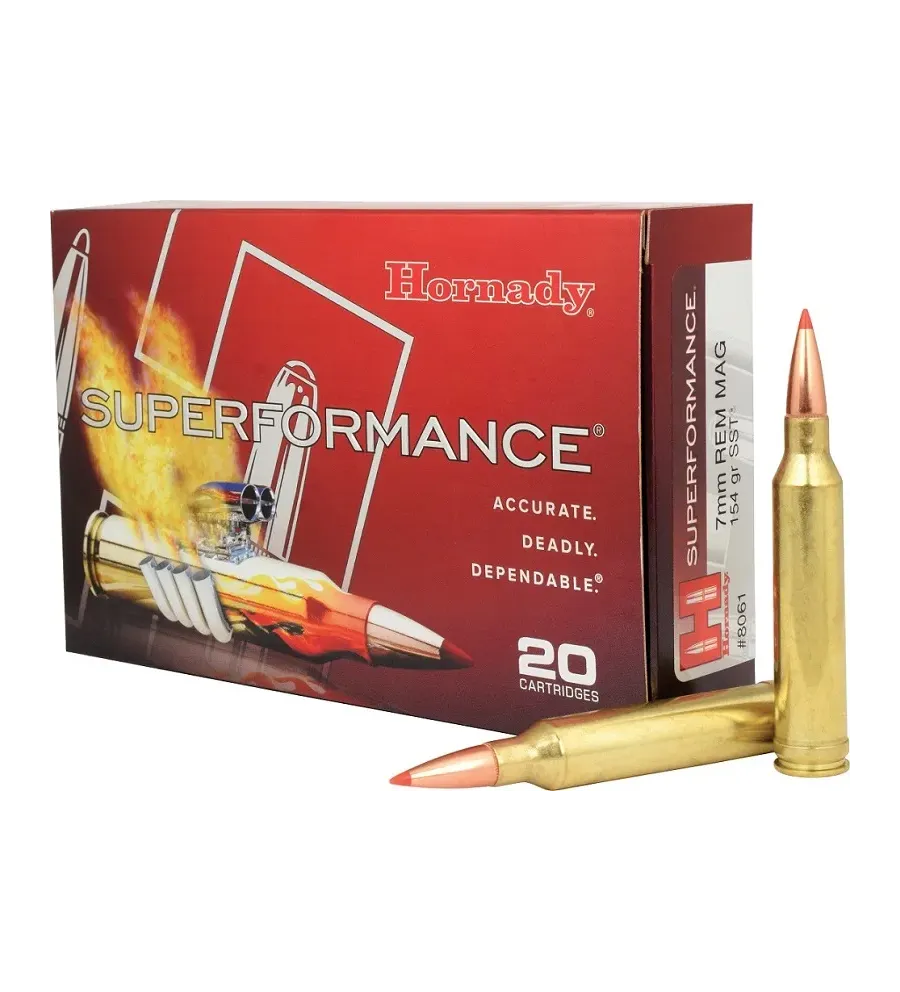 Balles Hornady Superformance SST 7 RM 154 gr 