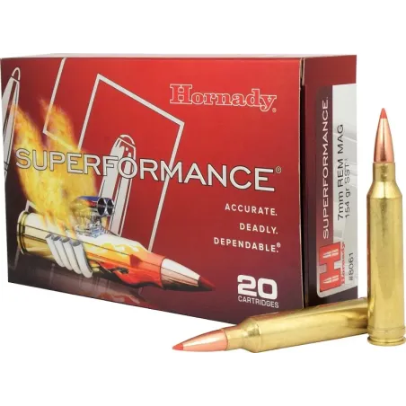 Balles Hornady Superformance SST 7 RM 154 gr 