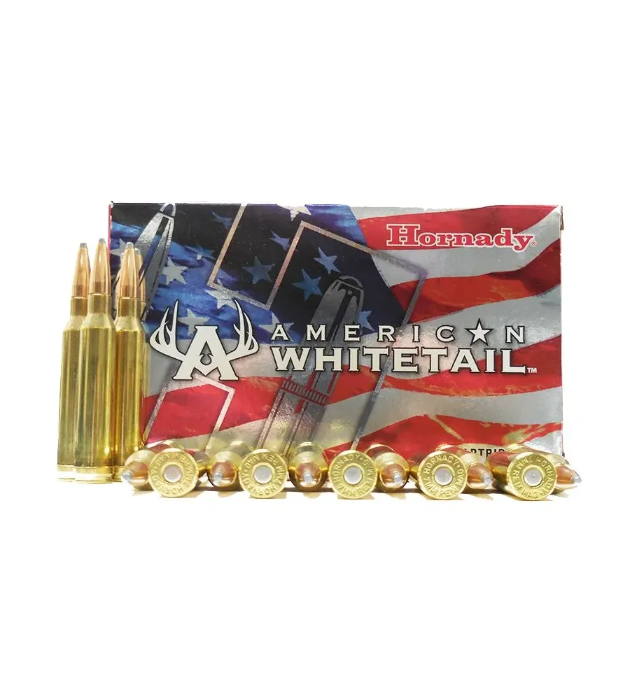 Balles Hornady Americant Whitetail 7 RM 154 gr 