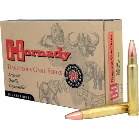 Balles Hornady Dangerous Game Series 9,3x62 286 gr 