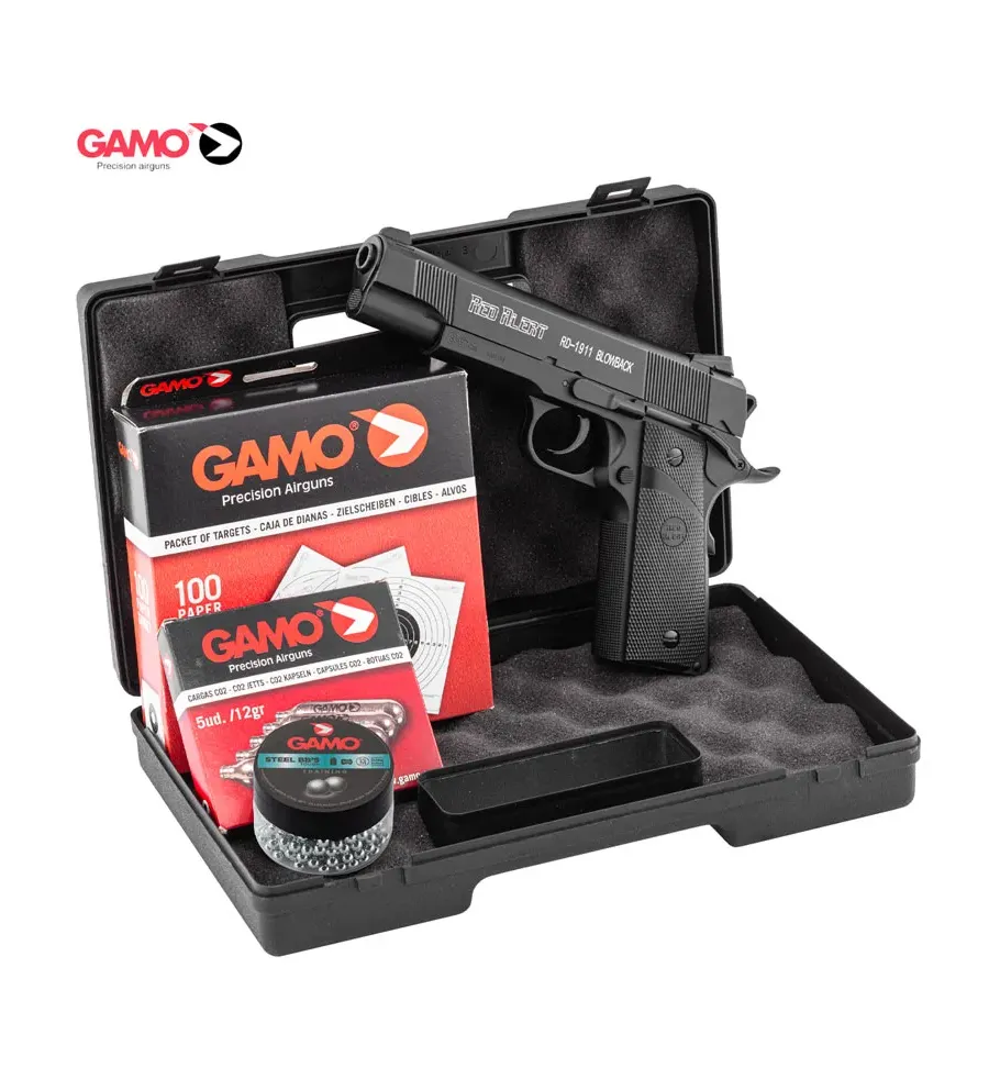 Pack pistolet à plomb Gamo Red Alerte