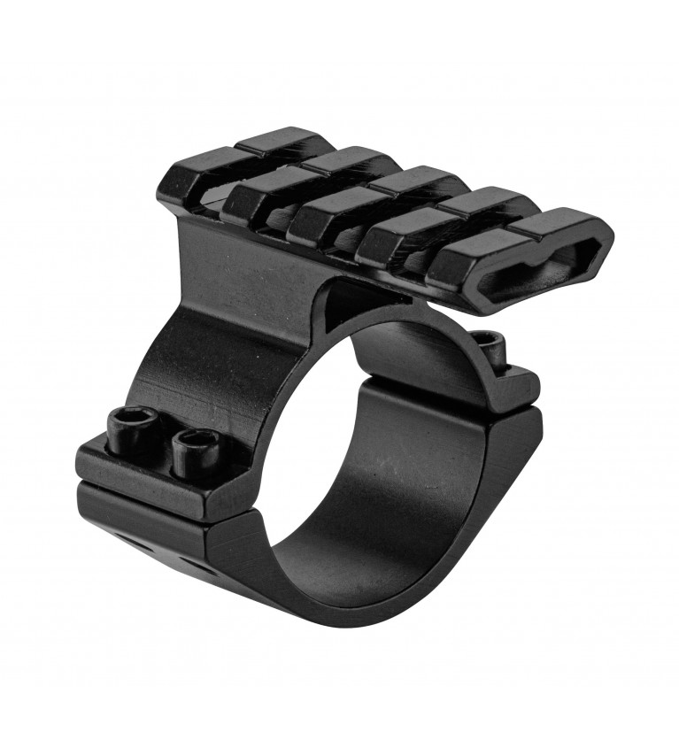 Support de montage optique rond Lensolux avec rail Picatinny 