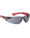 Lunettes BOLLE RUSH+ Platinum verres fumés noir 