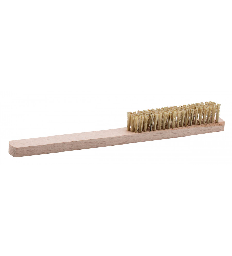 Brosse à graisser 4 rangs en soie Brosse à graisser 4 rangs en soie