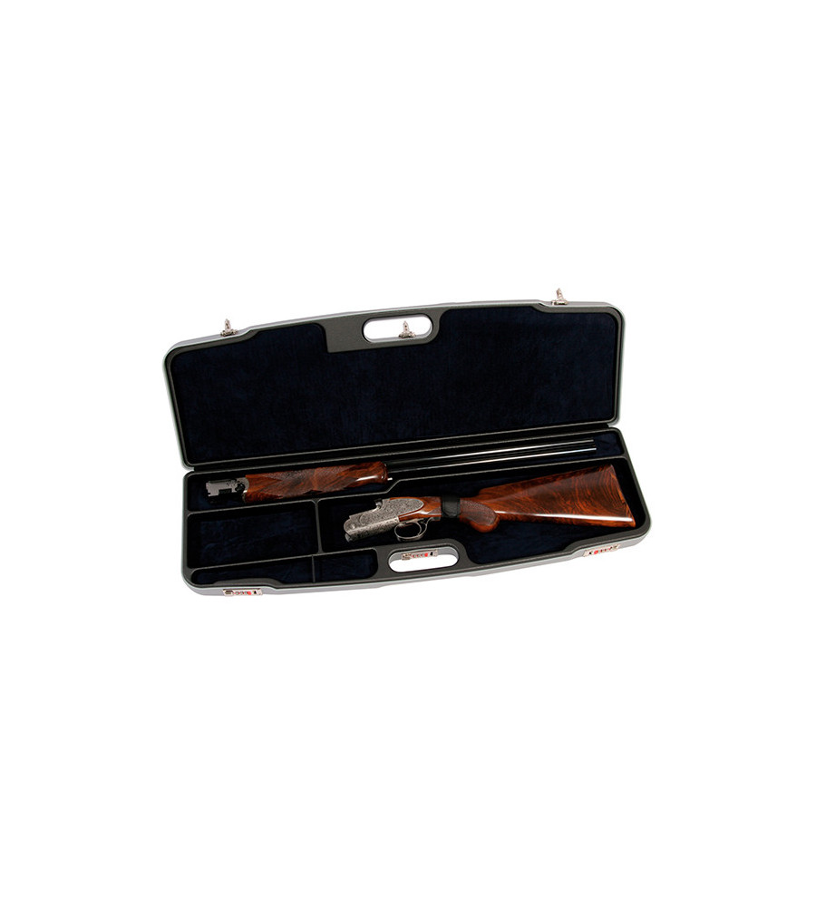 Mallette Negrini pour fusil démonté intérieur velour compartimenté Mallette Negrini pour fusil démonté intérieur velour compartimenté