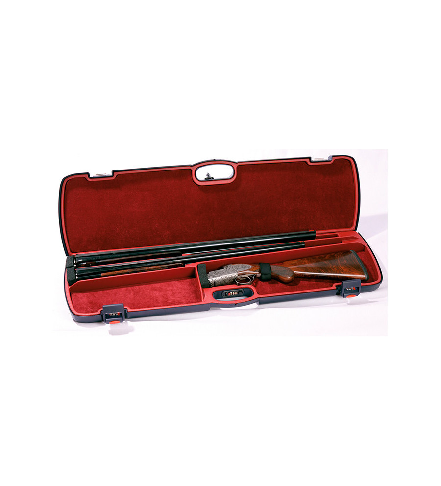 Mallette Negrini pour fusil superposé démonté avec deux canons Mallette Negrini pour fusil superposé démonté avec deux canons