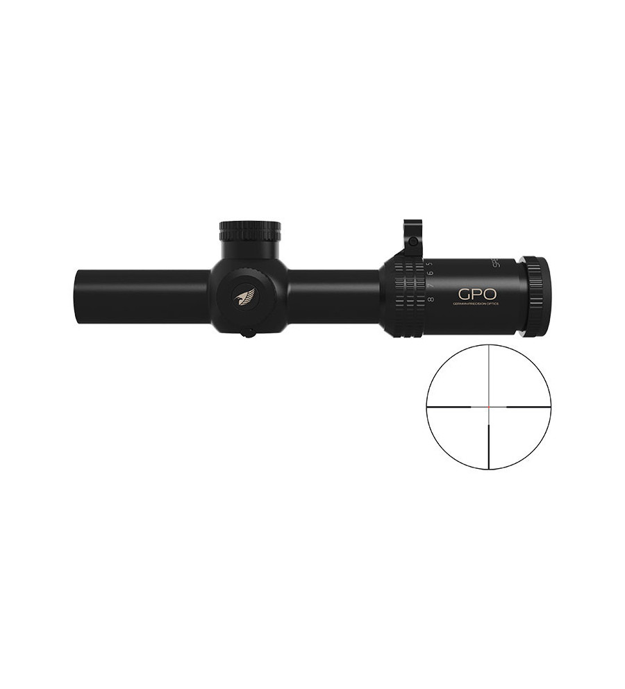 Lunette GPO Spectra 8X 1-8x24 Lunette GPO Spectra 8X 1-8x24