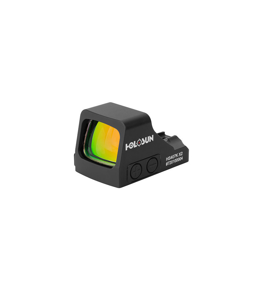 Point rouge Holosun Reflex 407K X2 - Dot 6 MOA rouge Point rouge Holosun Reflex 407K X2 - Dot 6 MOA rouge