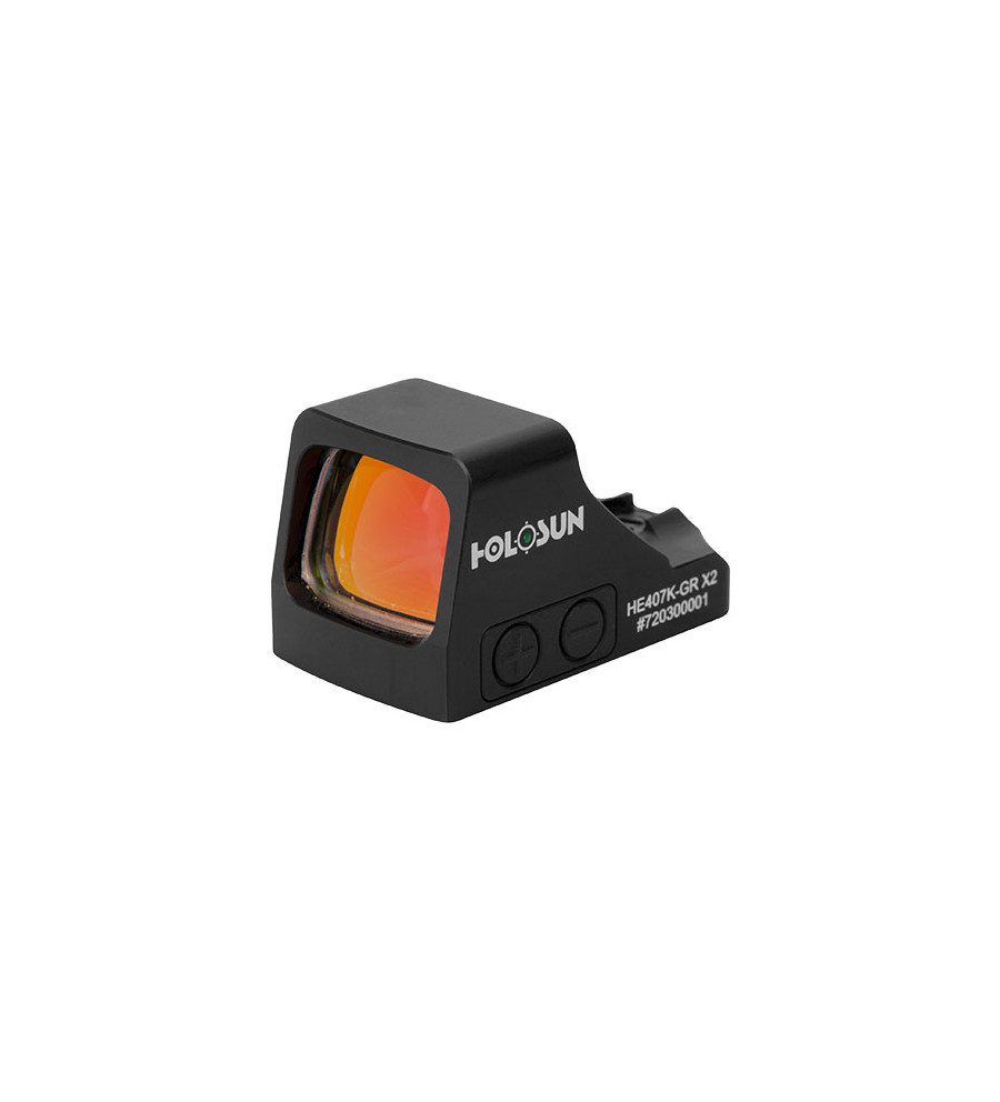 Point rouge Holosun Reflex 407K X2 - Dot 6 MOA vert Point rouge Holosun Reflex 407K X2 - Dot 6 MOA vert