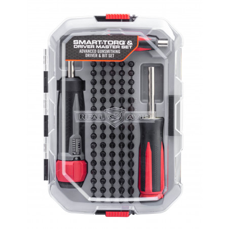 Tournevis avec 83 embouts et tournevis dynamométrique SMART TORQ - Tout-Chasse.fr