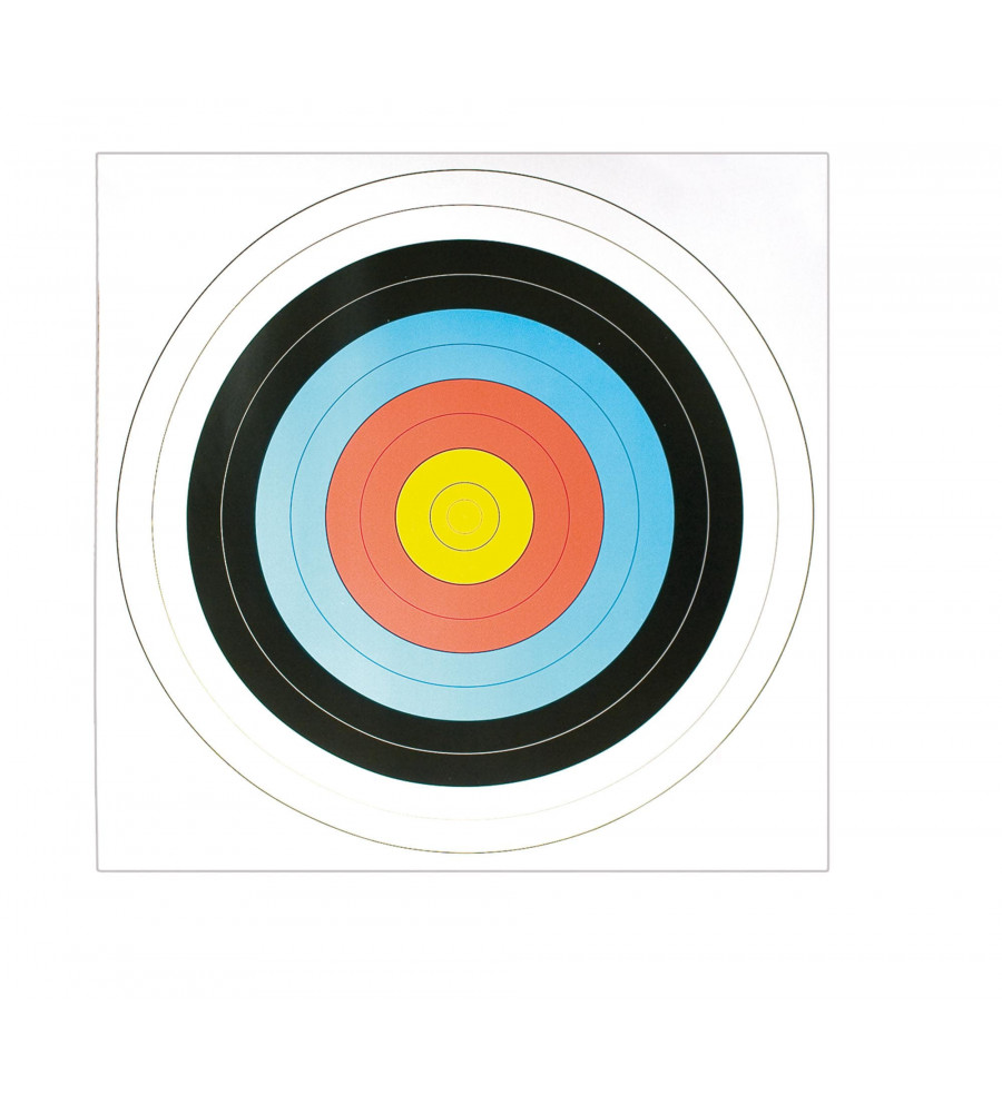 Cible arc papier ''Blason FITA'' Cible arc papier ''Blason FITA''