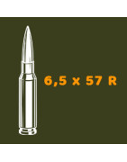 Balles 6.5 x 57 R