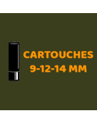 Cartouches 9 - 12 - 14 mm - Tout-Chasse.fr